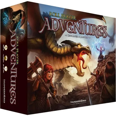 Roll Player Adventures Storybook Board Game Cooperative Adventure Campaign World of Ulos Ages