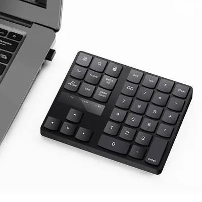 2020 Wireless Double Number Pad Rechargeable Keypad for Laptop PC Chatpad Numeric keypad Hot Sale