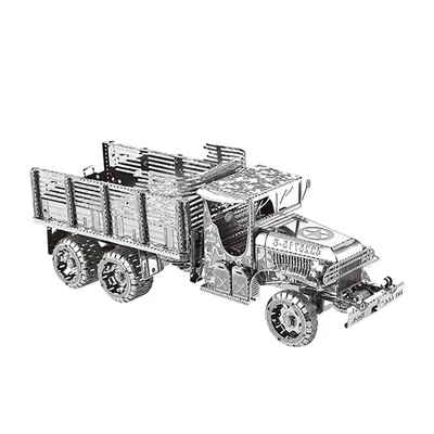 truck 3D Metal Puzzle DIY Model Building Kit Adult Toys Birthday Gift