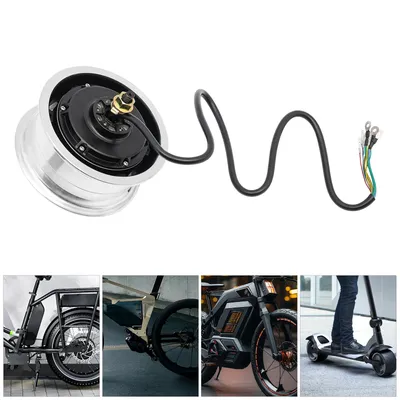 Electric Scooter Brushless Motor Hub Front Drive & Rear Drive Available Durable 10/11 inch 52V/60V