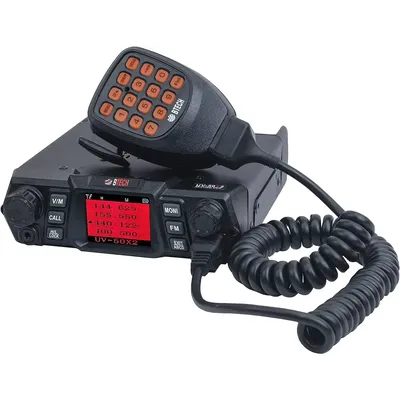 home.BTECH UV-50X2 (Second Gen.) Mobile 50 Watt Dual Band Base, Mobile Radio: VHF, UHF Amateur (Ham)