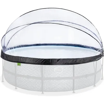 Outdoor Hot Tubs,8FTFoot Round Multifunctional All Weather Cover Pool Dome Enclosure for Outdoor