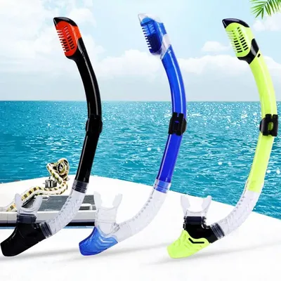 Absolute Diving Dry Snorkel Food-grade Liquid Silicone Adult Free Swimming Diving Equipment