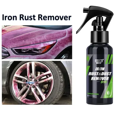 Car Paint & Wheel Iron Particles Powder Rust & Dust Remover Auto Rim Metal Multi-Purpose Cleaning