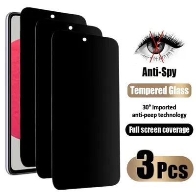 Privacy Screen Protector for Samsung Galaxy A54 A34 A13 A53 A52 A12 A14 A33 A23 A32 A51 A52S A73 A72