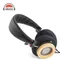 OKCSC WTD-3 Maple Wooden On-Ear Headphones Superior Sound with 40mm Speakers 3.5mm Replacement Cable