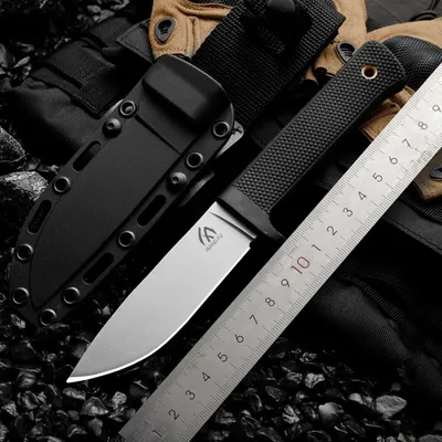 HUANG FU High quality fixed blades, outdoor straight knives, wilderness survival knives, men's