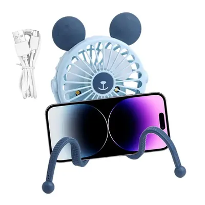 Rechargeable Crib Fan Octopus Design Flexible Tripod Clip On Fan Portable Electric Kid Bed Handle