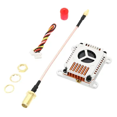 LST 5.8Ghz 48Ch 2-8S 3W VTX Video Transmitter 48CH 25mW/1000mW/2000mW/3000mW adjustable Cool Fan For