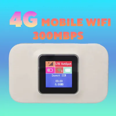 Pocket 4G WIFI 300Mbps Plug and Play Micro Card Slot 4G USB Portable Wifi for Europe Home Business