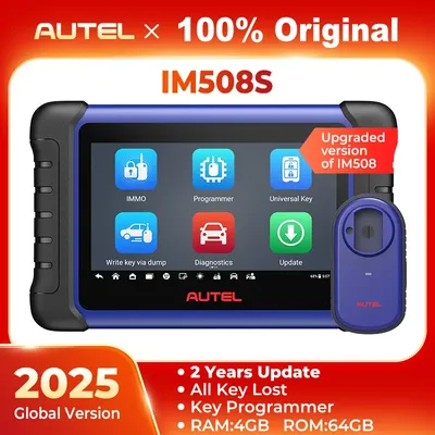 Autel MaxiIM IM508S PRO Key Programming Tools XP400PRO Key Programmer All System Diagnostic Scanner IMMO as IM608 2 Years Update