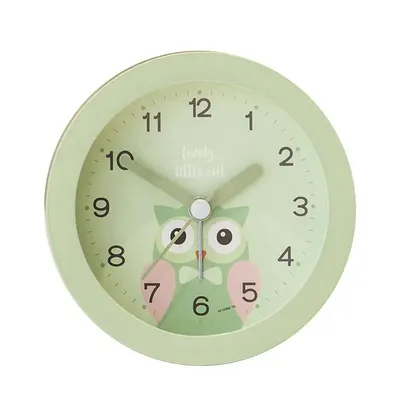 Kids Alarm Clock Silent Sweep Seconds Alarm Clock For Kids Cartoon Small Alarm Clock With Light