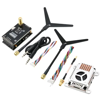 1.2G 1.2GHz 1W 1.6W 2W 25mW/2000mW VTX Switchable Video Transmitter Module w/ 1.2G 8Ch VRX For FPV