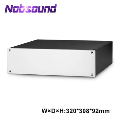 HiFi Amplifier Housing Aluminum Chassis for Amplifier DAC Preamp Enclosure DIY