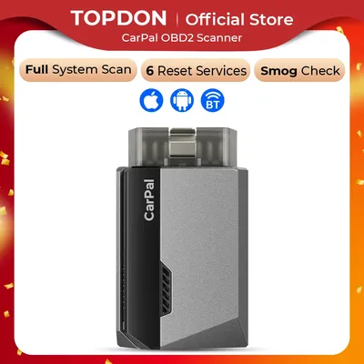 TOPDON Carpal OBD2 Scanner for Car All System Diagnostic Tool Vehicle Health Check Smog Check