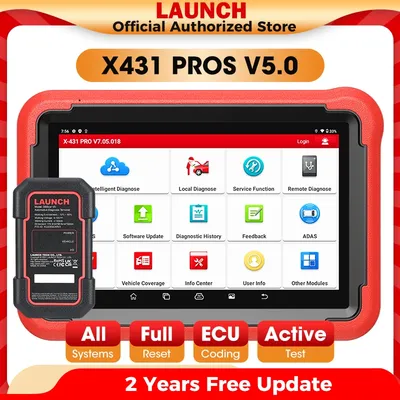 LAUNCH X431 PROS V 5.0 Diagnostic Tools OBD2 Scanner Diagnost Auto Automotive Tool Car Scan