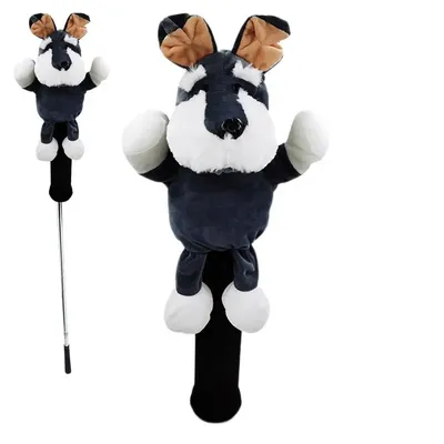 Plush Animal Golf Club Head Cover Cute Golf Putter Cover Waterproof Novelty Cute Golf Club Cover