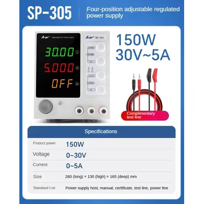 A-BF 30V10A adjustable DC regulated power supply Switching power supply Mobile phone computer