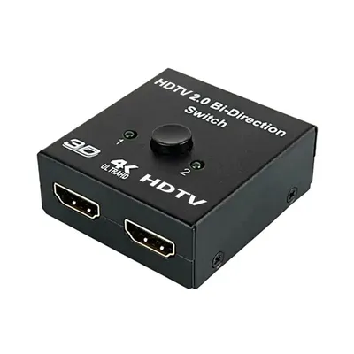 HD Video Splitter 1 In 2 Out Display Duplicator 3D Resolutions Display Duplicator Video Switcher