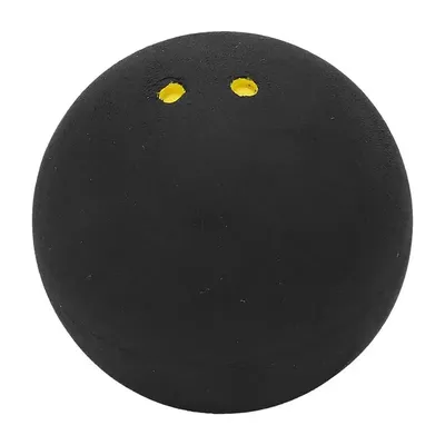 Racket Balls 38mm Rubber Sports Ball Double Yellow Dot Squash Racket Balls For Slow Speed Play