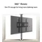 BG11 NEW Rotate 23-65 Inch Stainless Steel LCD TV Stand Mount Bracket in Partition Wall Height