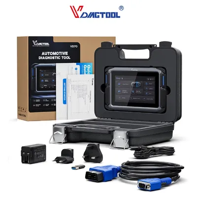 VDIAGTOOL VD70 Automotive Diagnostic Scanner Bidirectional Scan Tool CAN FD & DoIP ECU Coding OE