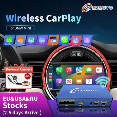 Wireless CarPlay Android Auto for Mini R55 R56 R57 R58 R59 R60 R61 F54 F55 Clubman Countryman