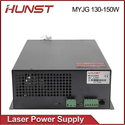 Hunst 130w CO2 Laser Power Supply MYJG-150W Suitable For 130~150w CO2 Engrag And Cutting Machine