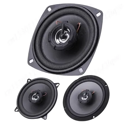 4/5/6Inch Car Speakers 300W/500W 12V 2 Way Subwoofer Automotive Audio HiFi Music Player Full Range