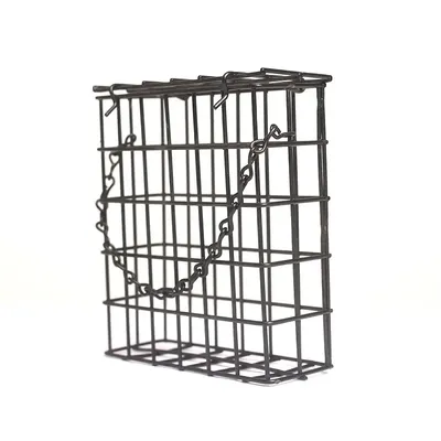 Suet Bird Feeder Cube Cage Food Container Outdoor Hanging Wild Birds Parrot Feeding Tree Portable