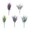 Fake Flowers Artificial Lavender Faux Plastic Purple Flowers For Home Wedding Kitchen Garden Indoor