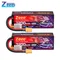 Zeee 4S Lipo Battery 7200mAh 14.8V 120C Hard Case RC Battery with XT90 Plug for 1/8 Buggy RC Car