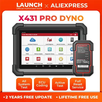 NEW LAUNCH X431 PRO DYNO Car Diagnostic Tools OBD2 Scanner Diagnost Auto Automotive Car Scan