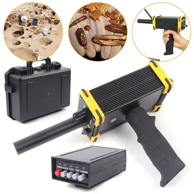 MINI GR-100 Long Range King Digital Laser Metal Detector Series for Gem Minerals Gold Hunter Digger