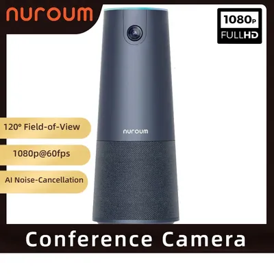 Nuroum C40 Video Conference Webcam Auto Focus Camera with Microphone and Speaker For Conference Room