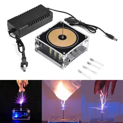 Multi-Function Tesla Music Tesla Coil Speaker, Wireless Transmission Lighting, Science and Education