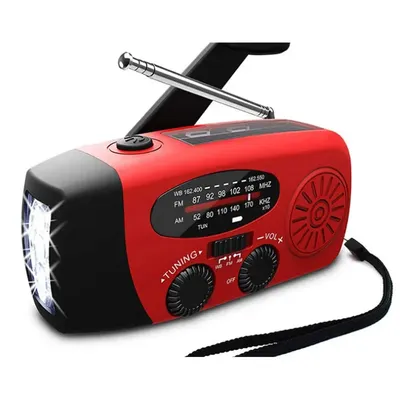 USB Charging Radio Flashlight Torches Emergency Weather Portable Hand Crank Radio Multifunctional