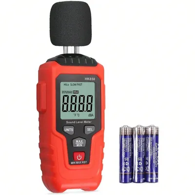 Digital Sound Level Meter Range 35-135dB(A) Decibel Meter Noise Volume Measuring with LCD