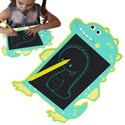 LCD Writing Tablet Dinosaur Shape Educational LCD Writing Tablet For Kids 8.5 In Drawing Pad