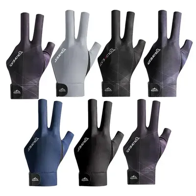 3 Fingers Left Hand Professional Billiards Snooker Glove Sport Show Gloves For Women Men Billiard