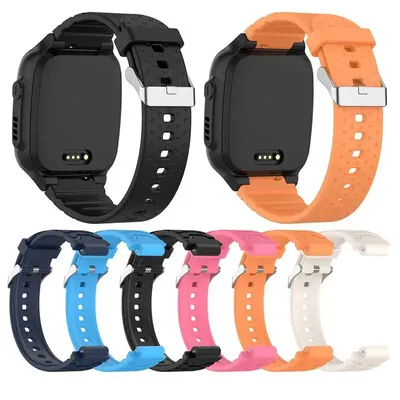 Silicone Strap For Watch Replacement Wristband For Kids Smart Watch Strap For Watch Bracelet Soft