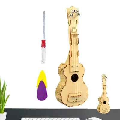 Ukulele Kit Build Your Own Wooden Kids Ukulele Toy Ukuleles Guitar Build Kit Ukulele Musical Toy