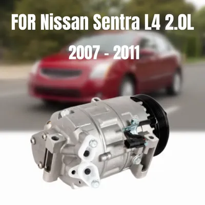 Air Conditioner Compressor Durable Air Conditioner Compressor with Clutch Fits For Nissan Sentra L4
