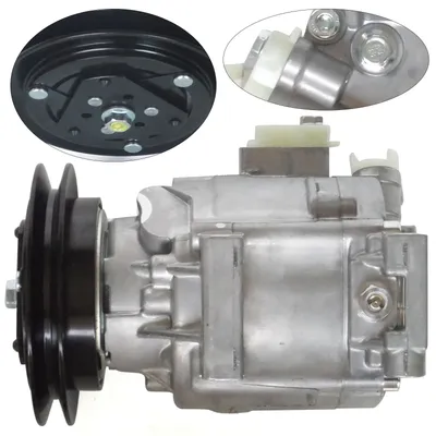 A/C AC Compressor SCSA06 for Kubota/John Deere/Massey Ferguson Tractors 503170R 1011287 1111287