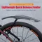 Adjustable High Toughness Mountain Bike Mudguards Wear Resistant Non Breakable 26-29INCH Bicycle