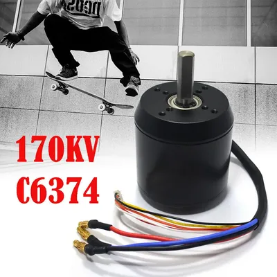 C6374 Efficience Brushless Motor für Electric Skateboard Longboard 170KV 2.9KW