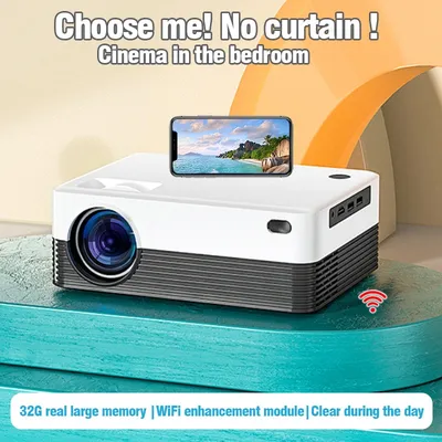 TAIDU Smart Projector HD 1280X720P 5G WiFi Android 10 BT5.0 H700 Home Theater Outdoor Support