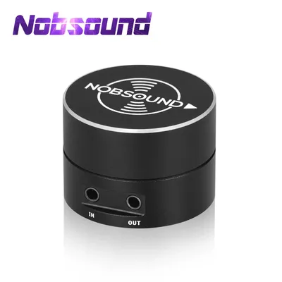 Nobsound Mini 3.5mm Volume Controller Knob Speaker Audio 3.5mm I/O Desktop Adjuster BOX for PC /