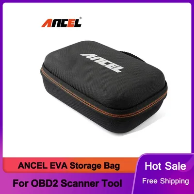 Portable Case Bag for OBD2 Scanner Auto-Diagnostic Scan Tool EVA Rubber For ANCEL AD310 AD410 JP700