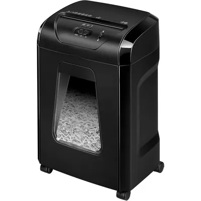 Powershred 12 Sheet Cross-Cut Paper Home Office Paper Shredder, 19.50" H x 9.69" W x 13.44" D